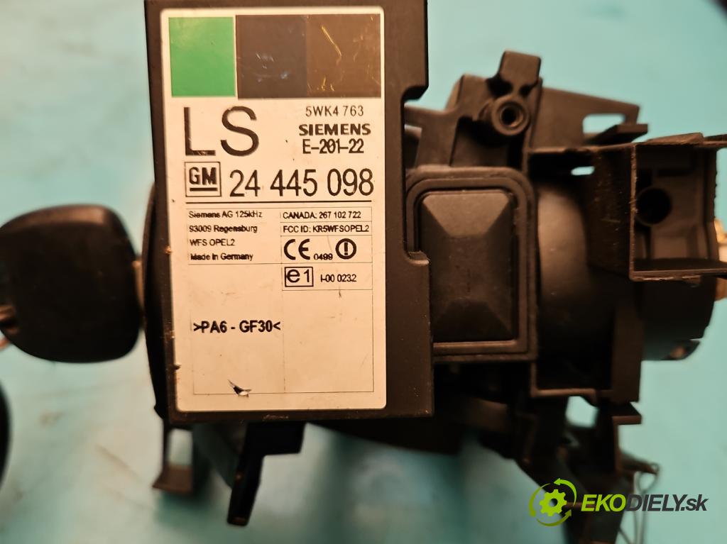 Opel Agila A 2000-2007 1.2 16v 75 HP manual 55 kW 1199 cm3 5- Spínačka  (Spínacie skrinky a kľúče)