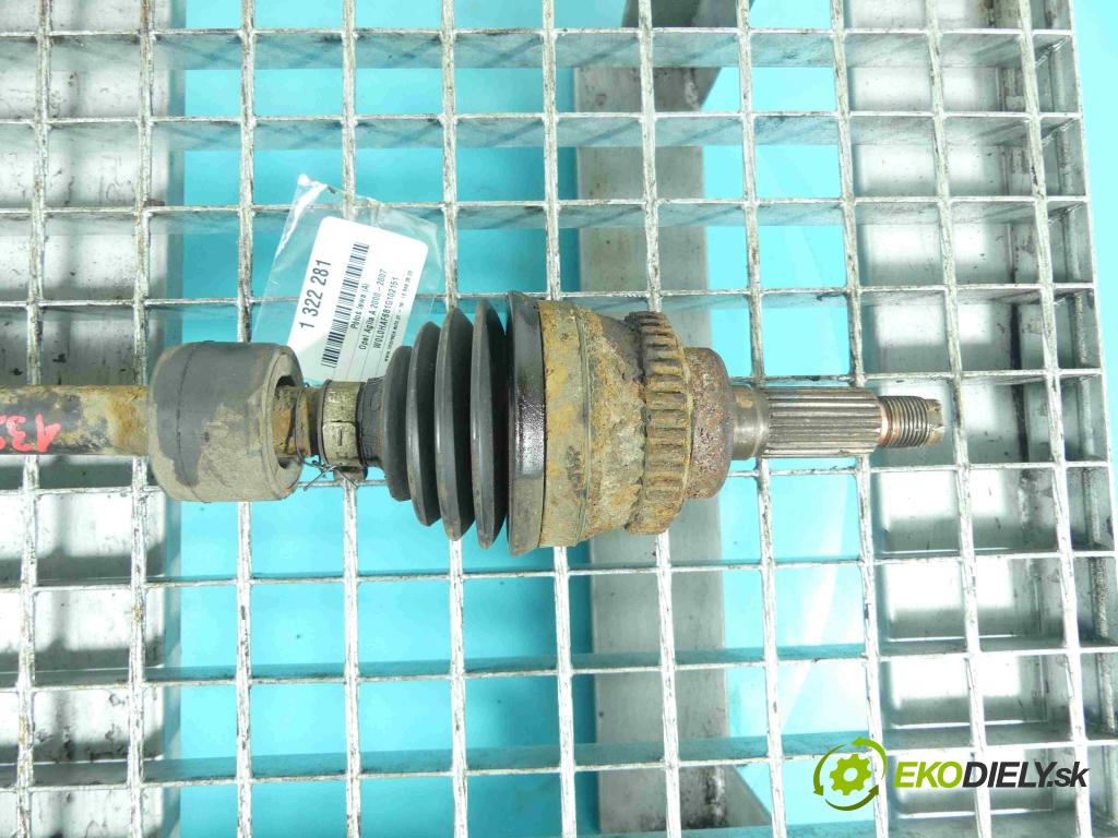 Opel Agila A 2000-2007 1.2 16v 75 hp manual 55 kW 1199 cm3 5- poloos levé  (Poloosy)