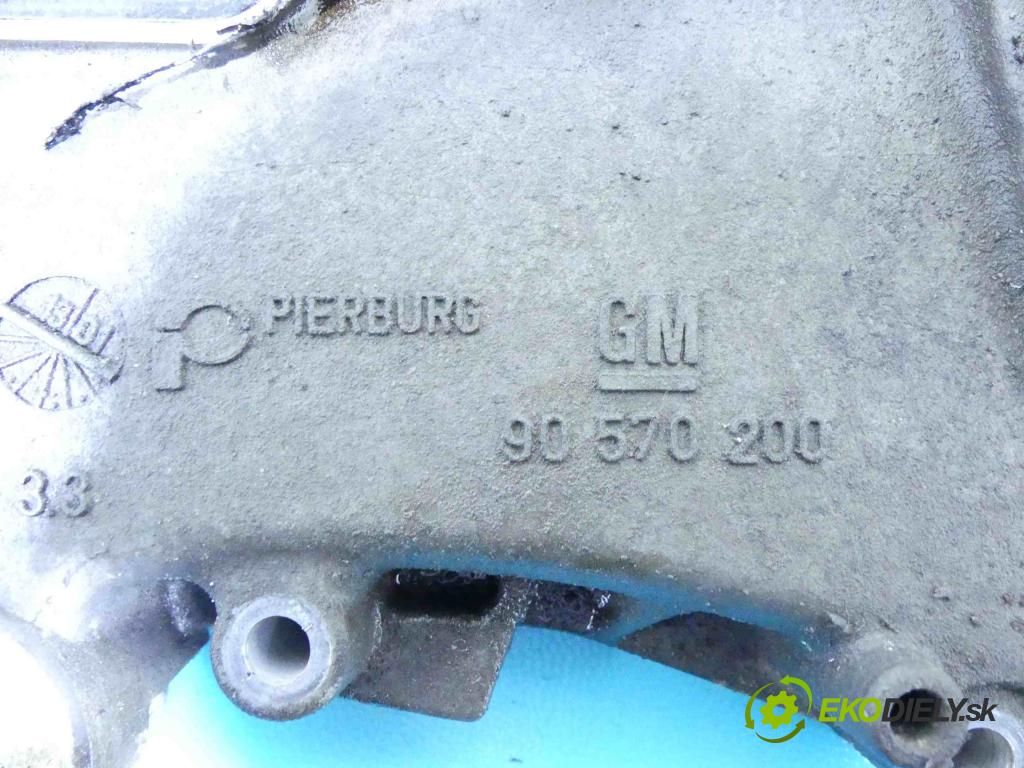 Opel Agila A 2000-2007 1.2 16v 75 hp manual 55 kW 1199 cm3 5- obal vačkový 90570200 (Kryty motora)