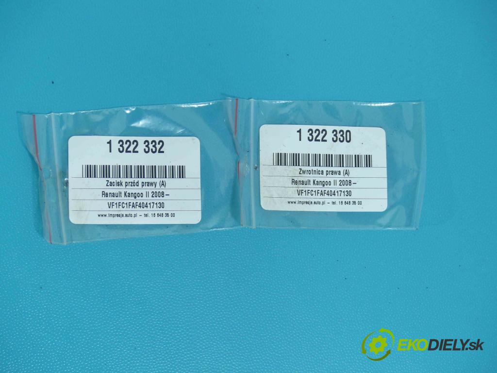 Renault Kangoo I 1998-2008 1.5 dci 65 HP manual 48 kW 1461 cm3 5- náboj pravé  (Náboje)