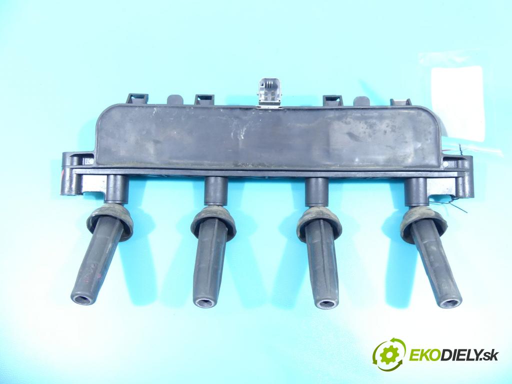 Peugeot 206 1.1b 60 HP manual 44 kW 1124 cm3 5- cievka zapaľovacia 9635864980 (Zapaľovacie cievky, moduly)