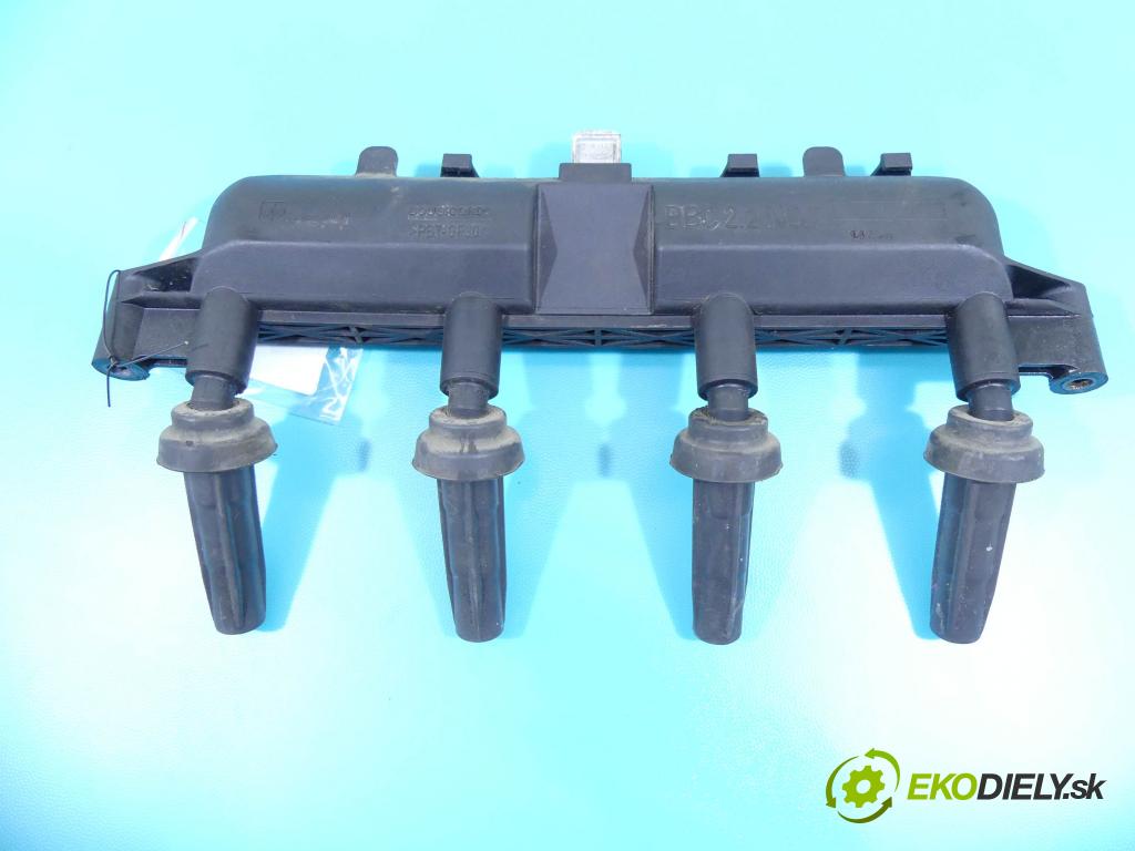 Peugeot 206 1.1b 60 HP manual 44 kW 1124 cm3 5- cievka zapaľovacia 9635864980 (Zapaľovacie cievky, moduly)