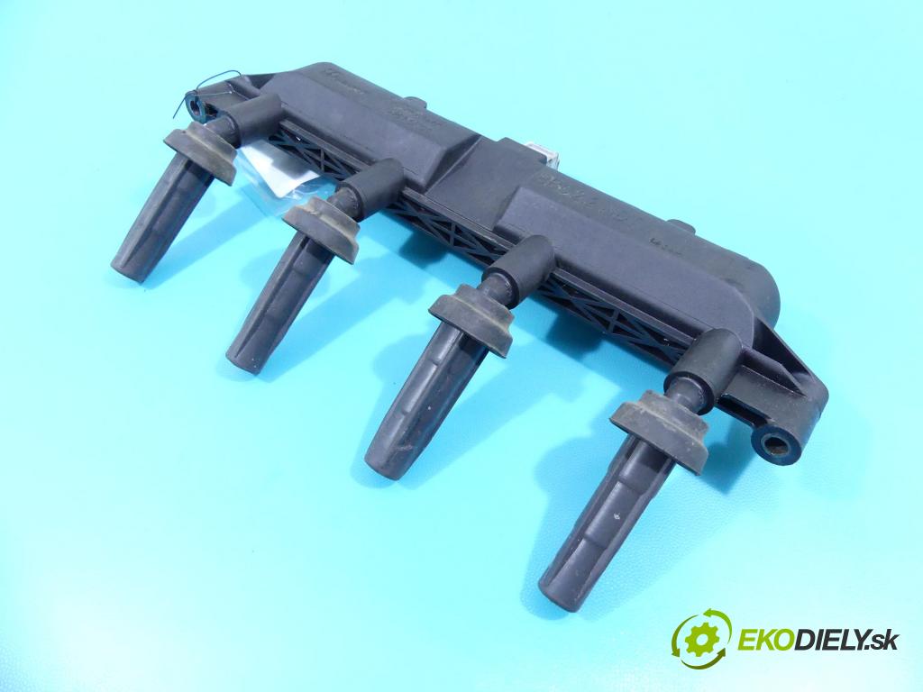 Peugeot 206 1.1b 60 HP manual 44 kW 1124 cm3 5- cievka zapaľovacia 9635864980 (Zapaľovacie cievky, moduly)