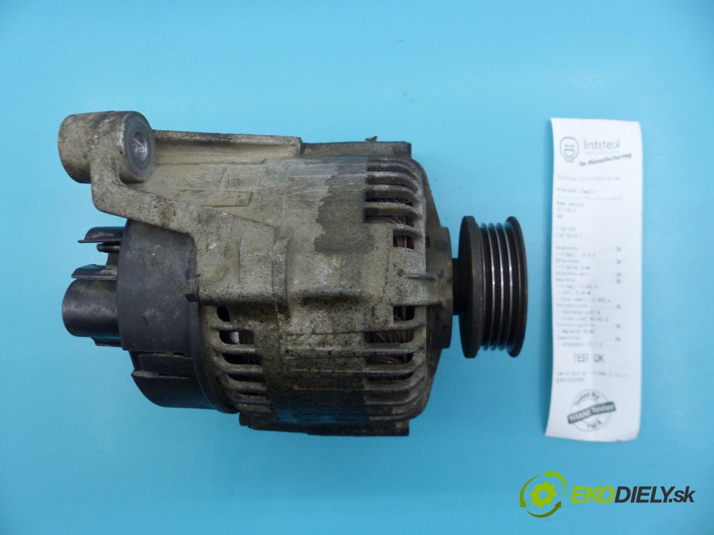 Fiat Palio I 1997-2001 1.2 73 hp manual 54 kW 1242 cm3 5- Alternator 63321747 (Alternátory)