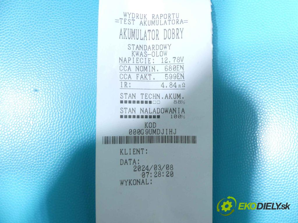 Toyota Corolla E12 2001-2009 2.0 d4d 90 HP manual 66 kW 1995 cm3 5- Akumulator automobilovy