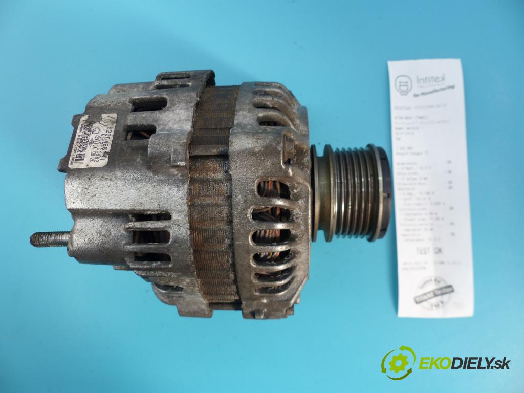 Renault Kangoo I 1998-2008 1.5 dci 61 hp manual 45 kW 1461 cm3 5- Alternator 8200468131 (Alternátory)