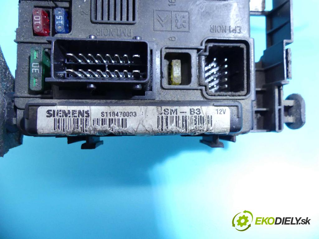 Citroen C3 I 2002-2009 1.4 hdi 90 HP manual 66 kW 1398 cm3 5- modul riadiaca jednotka S118470003 (Ostatné)