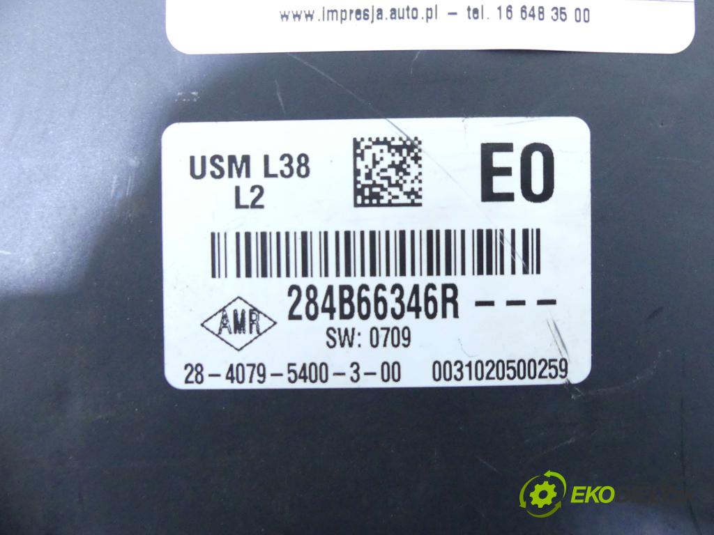 Renault Fluence 1.6 16V 110 HP manual 81 kW 1598 cm3 4- modul riadiaca jednotka 284B66346R (Ostatné)