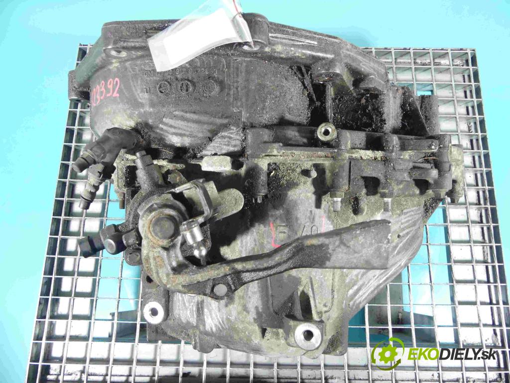 Opel Vectra C 2002-2008 2.0 T 175 HP manual 129 kW 1998 cm3 5- prevodovka stupeň,rýchlosť manual F40