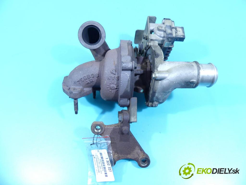 Ford C-Max I 2003-2010 1.8 tdci 116 HP manual 85 kW 1753 cm3 5- turbodúchadlo, turbo 742110-7 (Turbodúchadlá (kompletné))