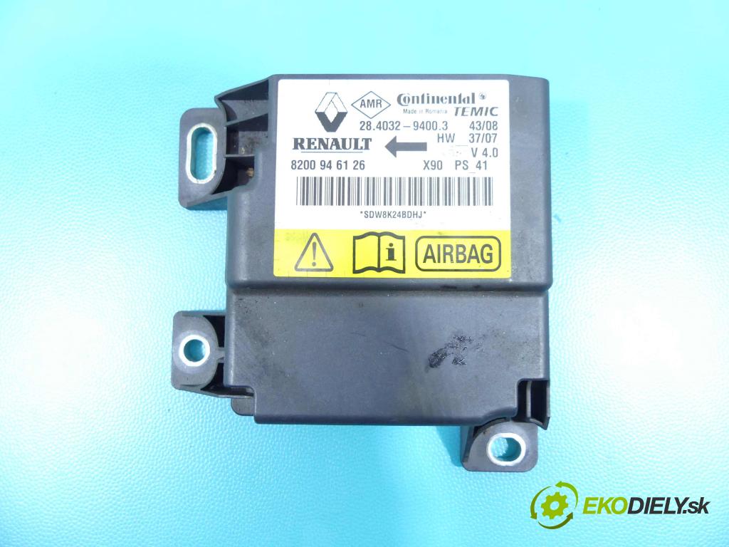 Dacia Sandero I 2008-2012 1.5 dci 86 HP manual 63 kW 1461 cm3 5- modul riadiaca jednotka 8200946126 (Ostatné)