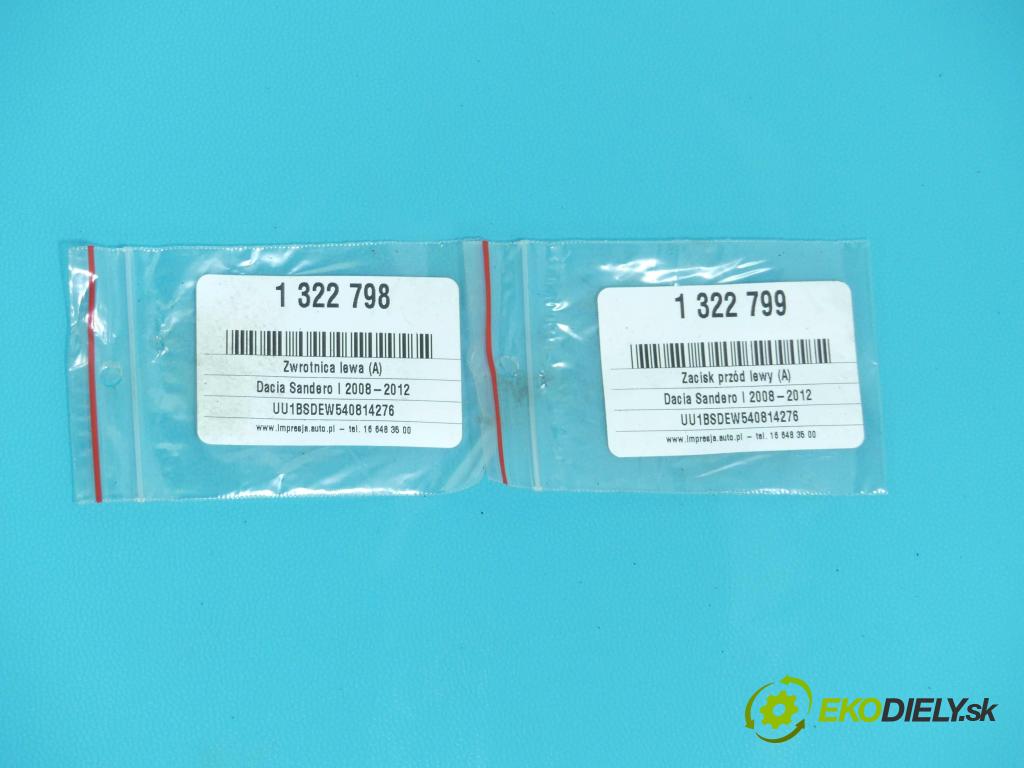 Dacia Sandero I 2008-2012 1.5 dci 86 HP manual 63 kW 1461 cm3 5- náboj ľavé (Náboje)