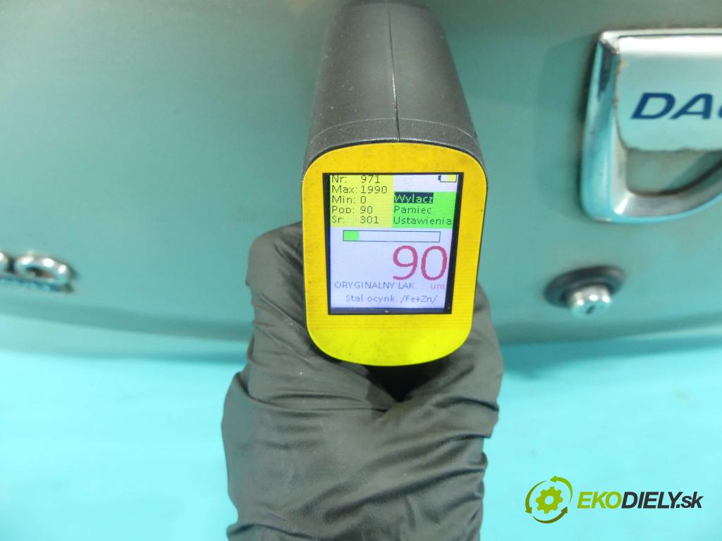 Dacia Sandero I 2008-2012 1.5 dci 86 hp manual 63 kW 1461 cm3 5- zadní kufrové dveře  (Zadní kapoty)