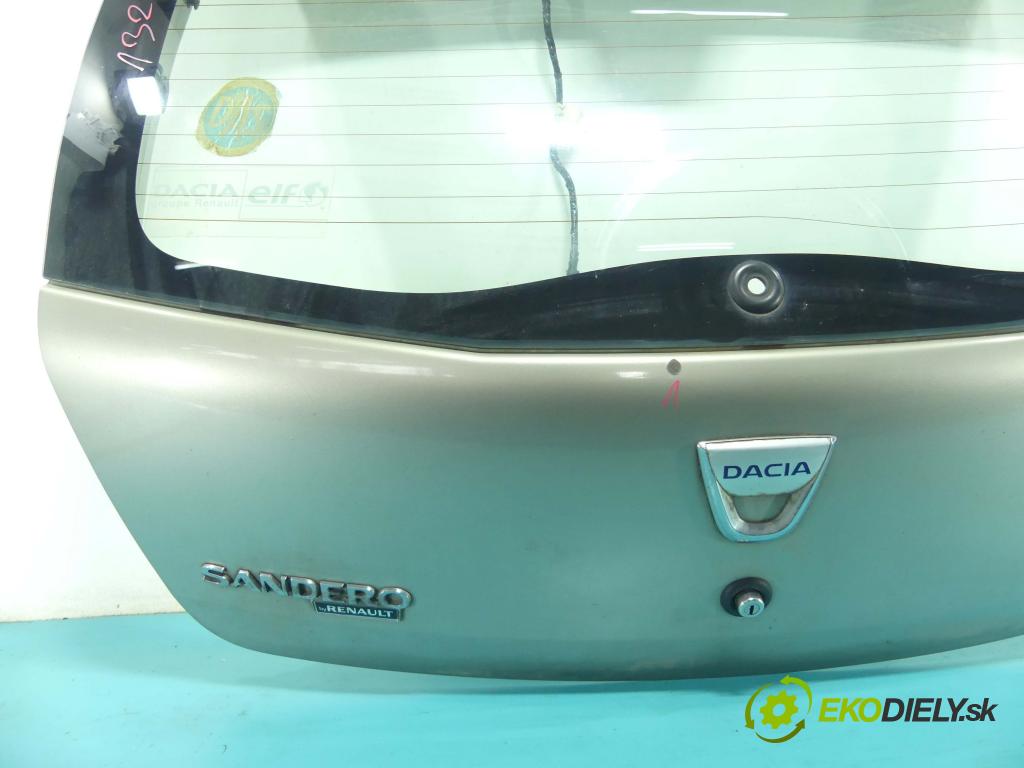 Dacia Sandero I 2008-2012 1.5 dci 86 hp manual 63 kW 1461 cm3 5- zadní kufrové dveře  (Zadní kapoty)