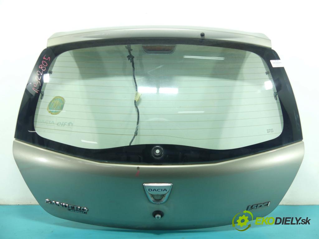 Dacia Sandero I 2008-2012 1.5 dci 86 hp manual 63 kW 1461 cm3 5- zadní kufrové dveře  (Zadní kapoty)