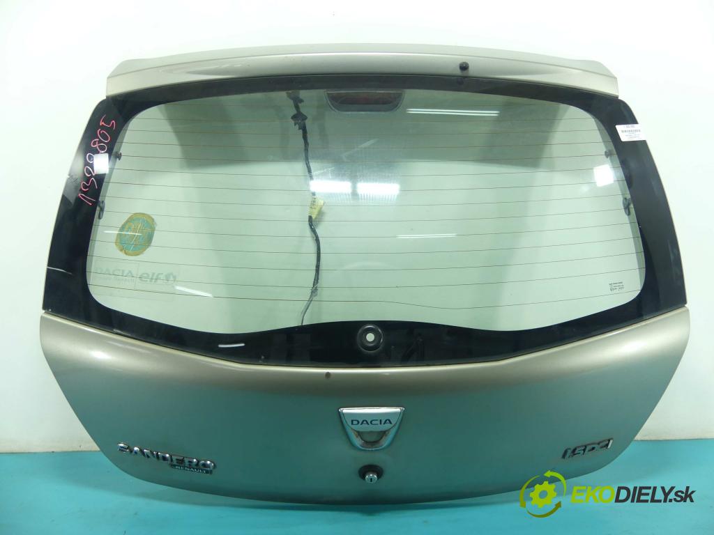 Dacia Sandero I 2008-2012 1.5 dci 86 hp manual 63 kW 1461 cm3 5- zadní kufrové dveře  (Zadní kapoty)