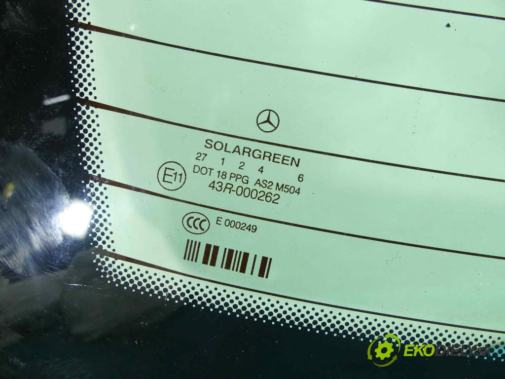 Mercedes S W221 2005-2013 3.0 cdi 235 hp automatic 173 kW 2987 cm3 4- sklo zadní  (Okna zadní)