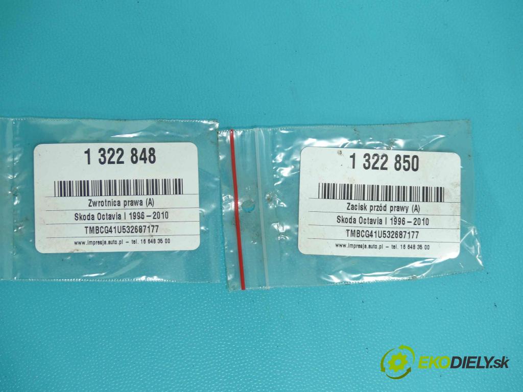 Skoda Octavia I 1996-2010 1.9 tdi 90 HP manual 66 kW 1896 cm3 5- náboj pravé  (Náboje)
