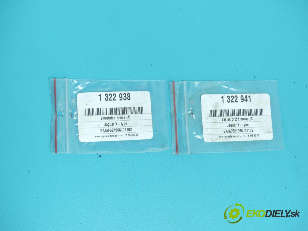 Jaguar X-type 2.0d 131 HP manual 96 kW 1998 cm3 4- náboj pravé  (Náboj)