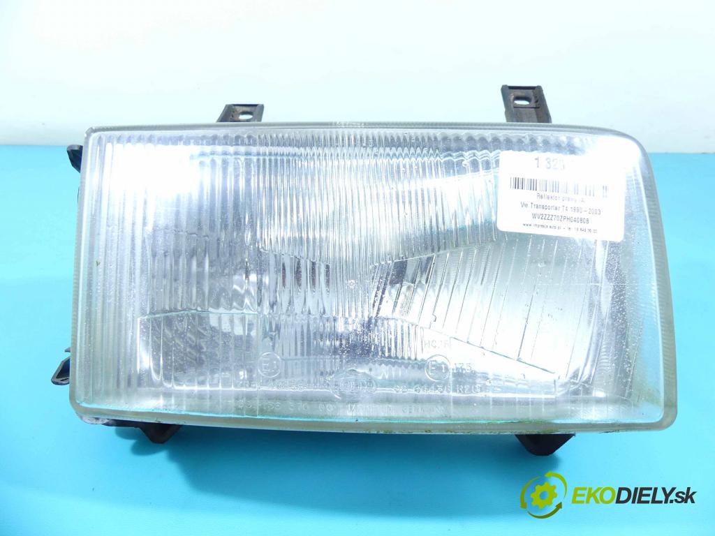 Vw Transporter T4 1990-2003 2.4d 77 HP manual 57 kW 2370 cm3 5- Reflektor: pravý  (Pravé)