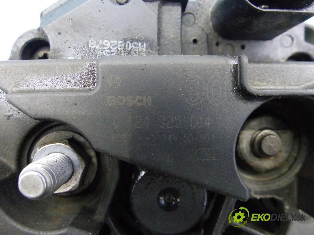 Vw Bora 1.9 tdi 116 hp manual 85 kW 1896 cm3 5- Alternator 0124325004 (Alternátory)