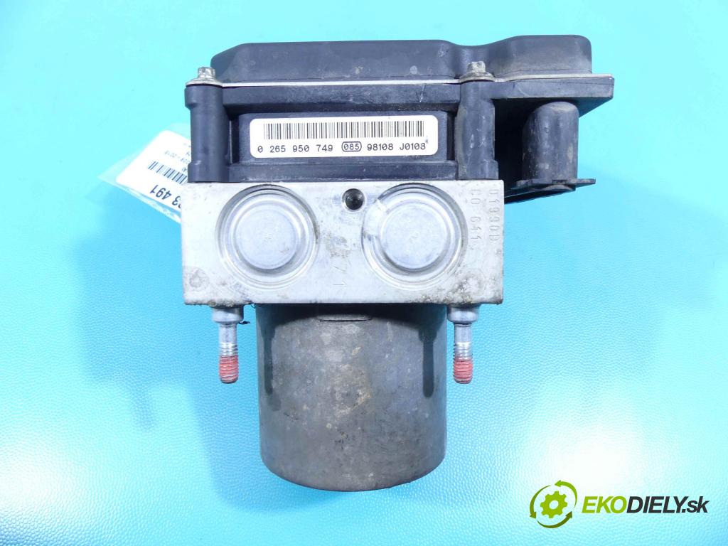 Toyota Avensis III T27 2009-2018 2.2 d4d 150 HP manual 110 kW 2231 cm3 4- čerpadlo abs 0265950749 (Pumpy ABS)