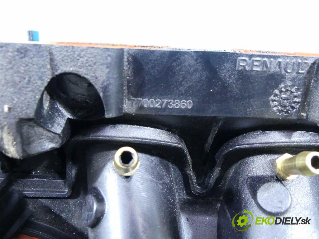 Dacia Dokker 2012- 1.6 8v 82 HP manual 60,5 kW 1598 cm3 5- zvod nasávací 7700273860 (Sacie potrubia)