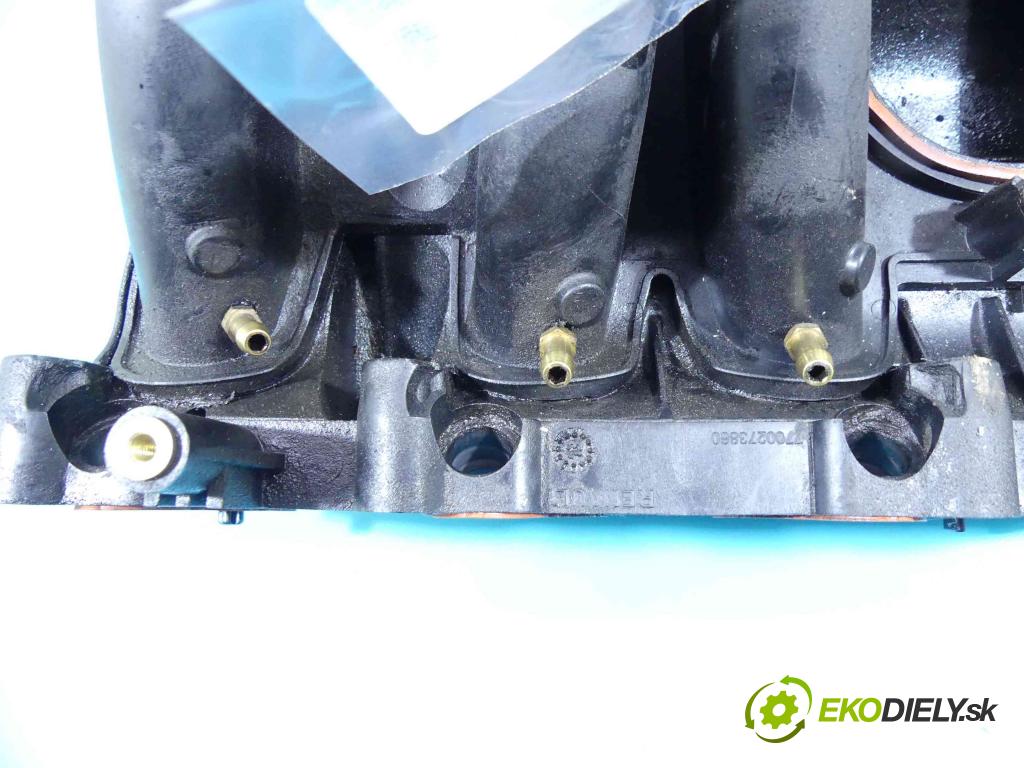 Dacia Dokker 2012- 1.6 8v 82 HP manual 60,5 kW 1598 cm3 5- zvod nasávací 7700273860 (Sacie potrubia)