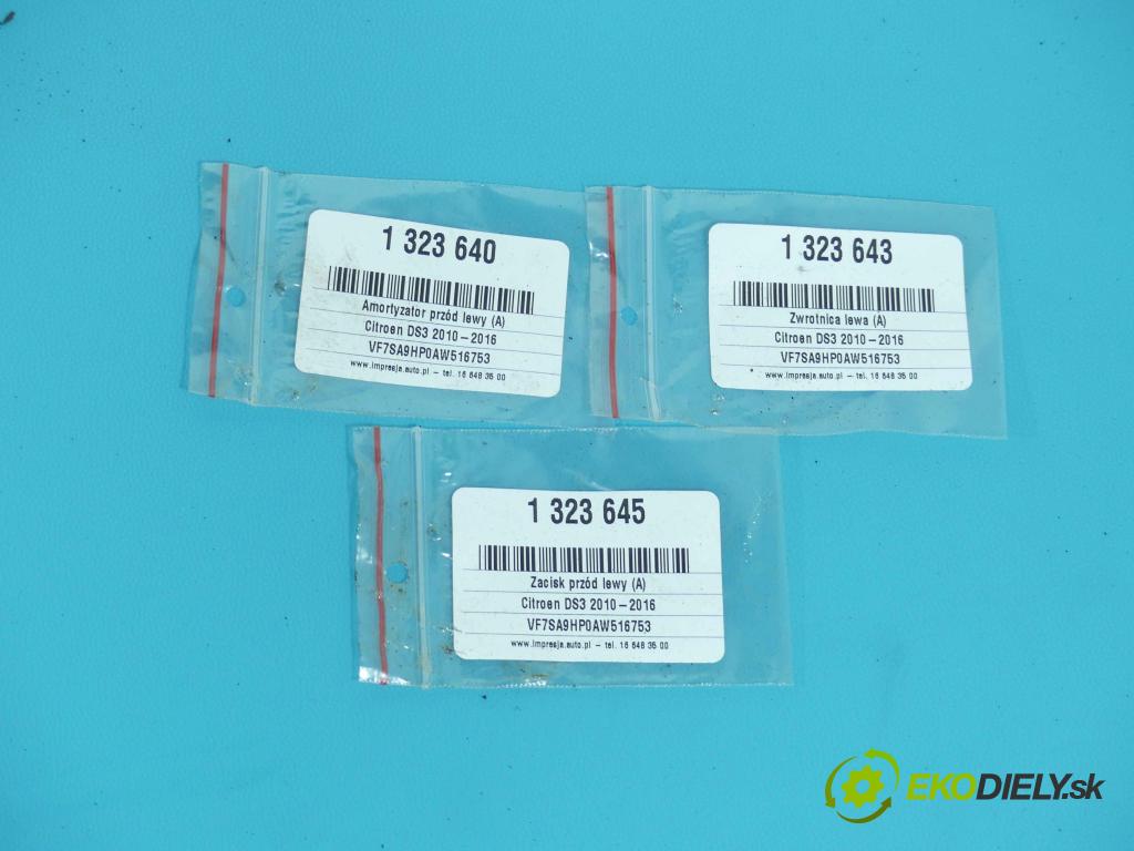 Citroen DS3 2010-2016 1.6 hdi 92 HP manual 68 kW 1560 cm3 3- náboj ľavé (Náboje)