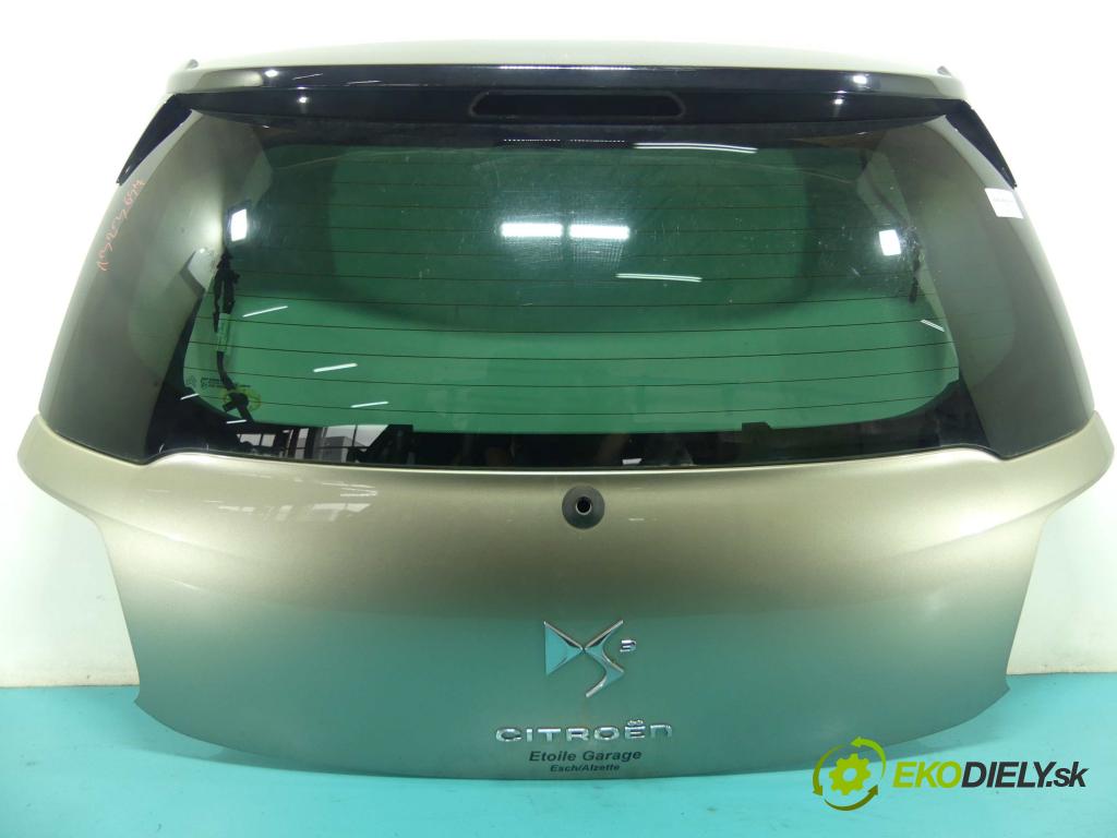 Citroen DS3 2010-2016 1.6 hdi 92 hp manual 68 kW 1560 cm3 3- zadní kufrové dveře  (Zadní kapoty)