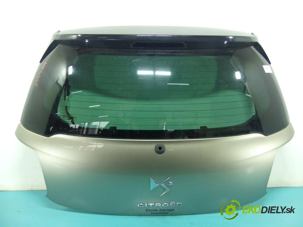 Citroen DS3 2010-2016 1.6 hdi 92 hp manual 68 kW 1560 cm3 3- zadní kufrové dveře  (Zadní kapoty)