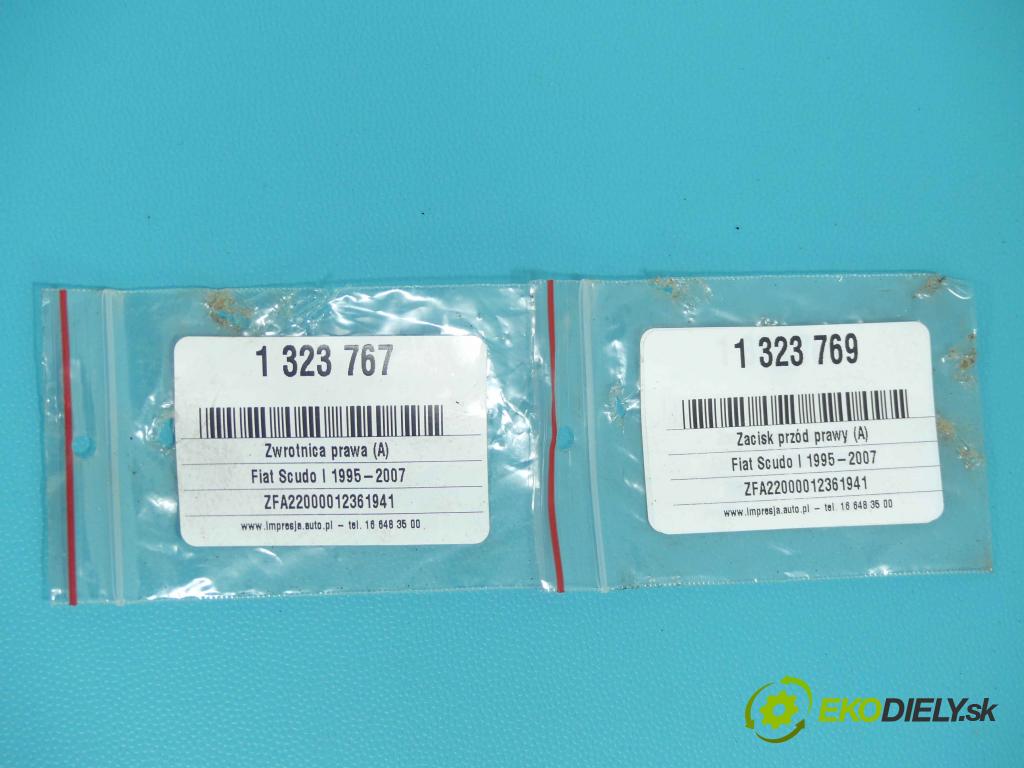Fiat Scudo I 1995-2007 1.9d 69KM manual 51 kW 1905 cm3 5- náboj pravé  (Náboje)
