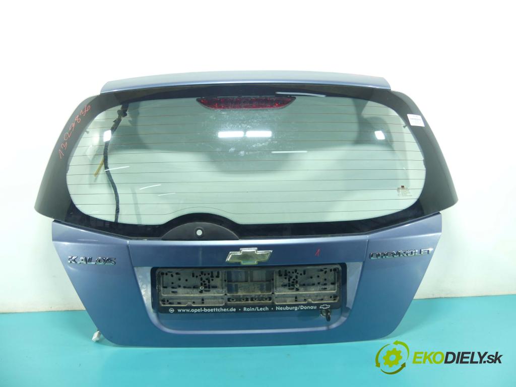 Chevrolet Aveo T200 2003-2008 1,2.0 8v 72 hp manual 53 kW 1150 cm3 5- zadní kufrové dveře  (Zadní kapoty)