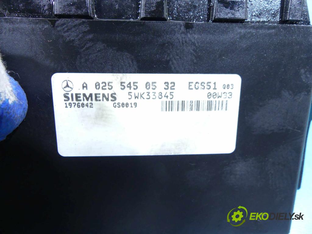 Mercedes S W220 1998-2005 3.2 cdi 197KM automatic 145 kW 3222 cm3 4- modul riadiaca jednotka A0255450532 (Ostatné)