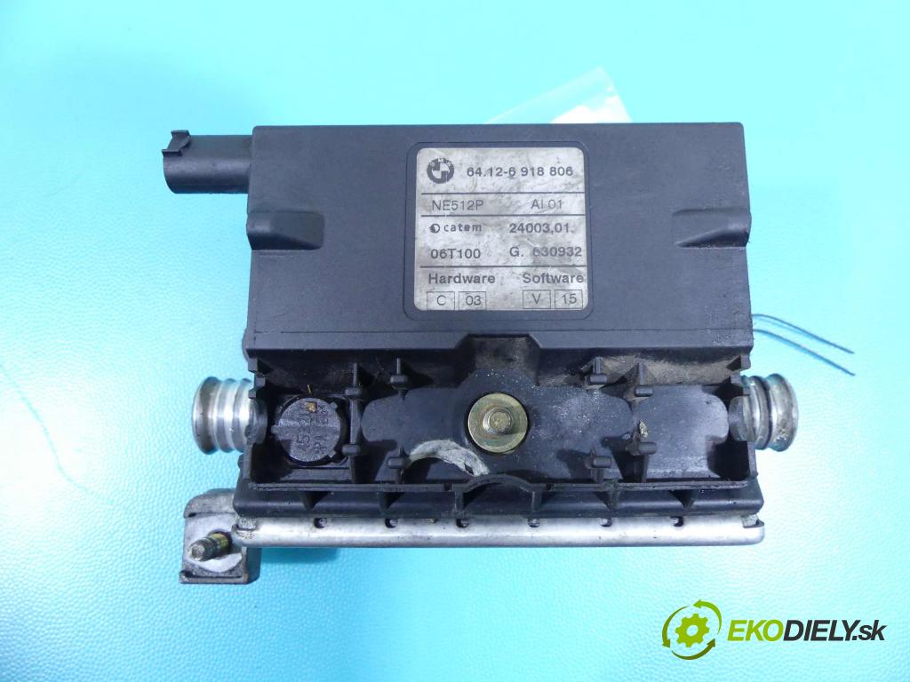 Bmw X3 E83 2003-2010 2.0d 150 hp manual 110 kW 1995 cm3 5- Ohřívač: vody 6918806 (Ohřívání, ventilace)