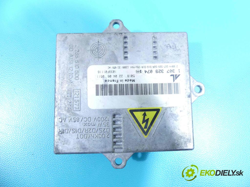 Bmw X3 E83 2003-2010 2.0d 150 HP manual 110 kW 1995 cm3 5- střídač: xenon 1307329074 (Riadiace jednotky xenónu)