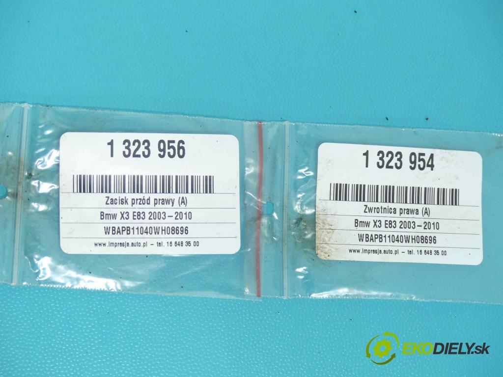 Bmw X3 E83 2003-2010 2.0d 150 HP manual 110 kW 1995 cm3 5- náboj pravé  (Náboje)