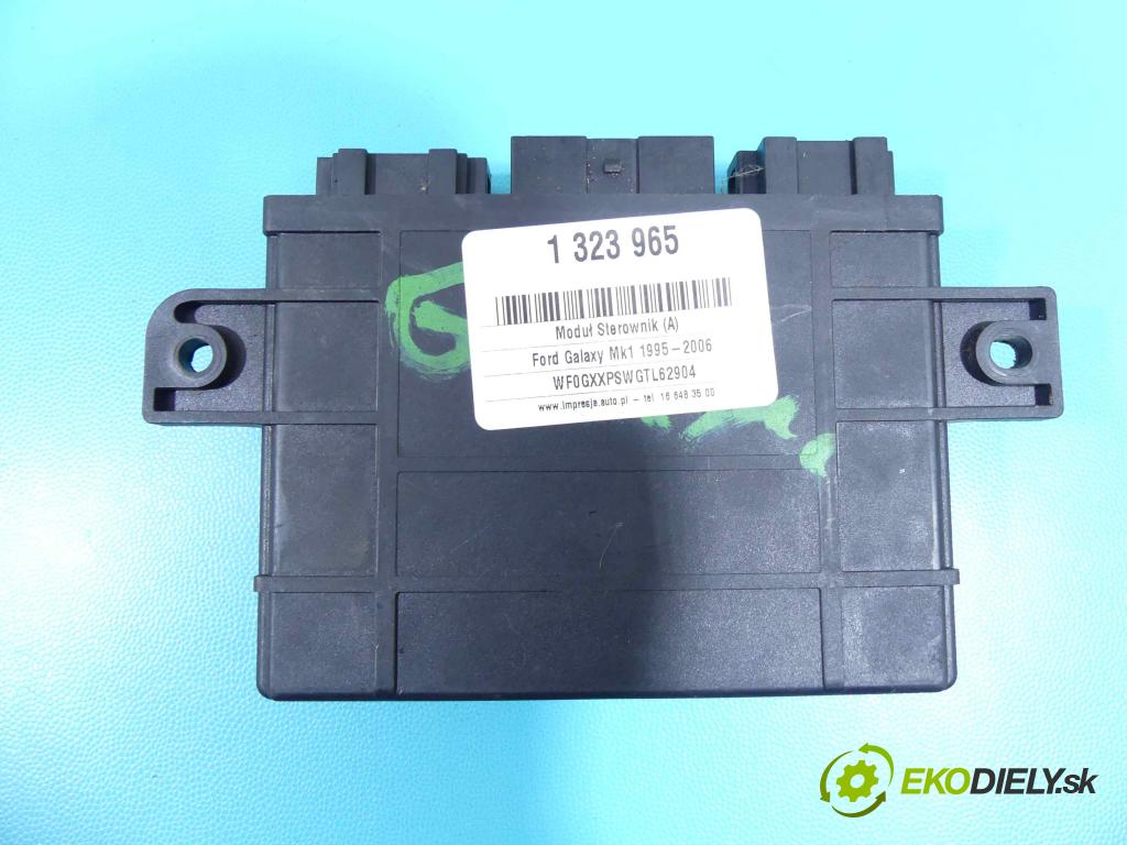 Ford Galaxy Mk1 1995-2006 1.9 tdi 90 HP manual 66 kW 1896 cm3 5- modul riadiaca jednotka 7M0962257F (Ostatné)
