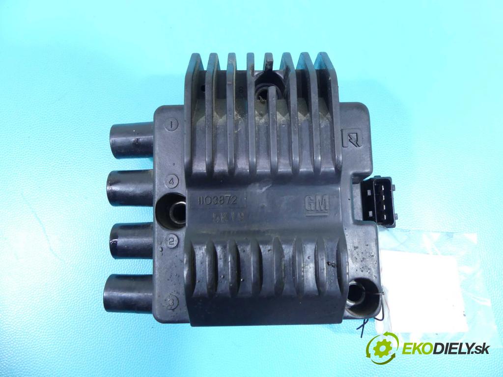 Opel Tigra A 1994-2001 1.4 16v 90 HP manual 66 kW 1389 cm3 3- cievka zapaľovacia 1103872 (Zapaľovacie cievky, moduly)