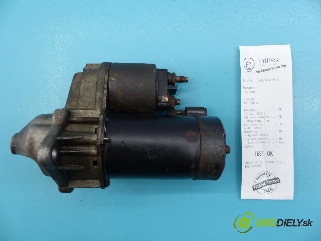 Opel Tigra A 1994-2001 1.4 16v 90 HP manual 66 kW 1389 cm3 3- štartér  (Štartéry)