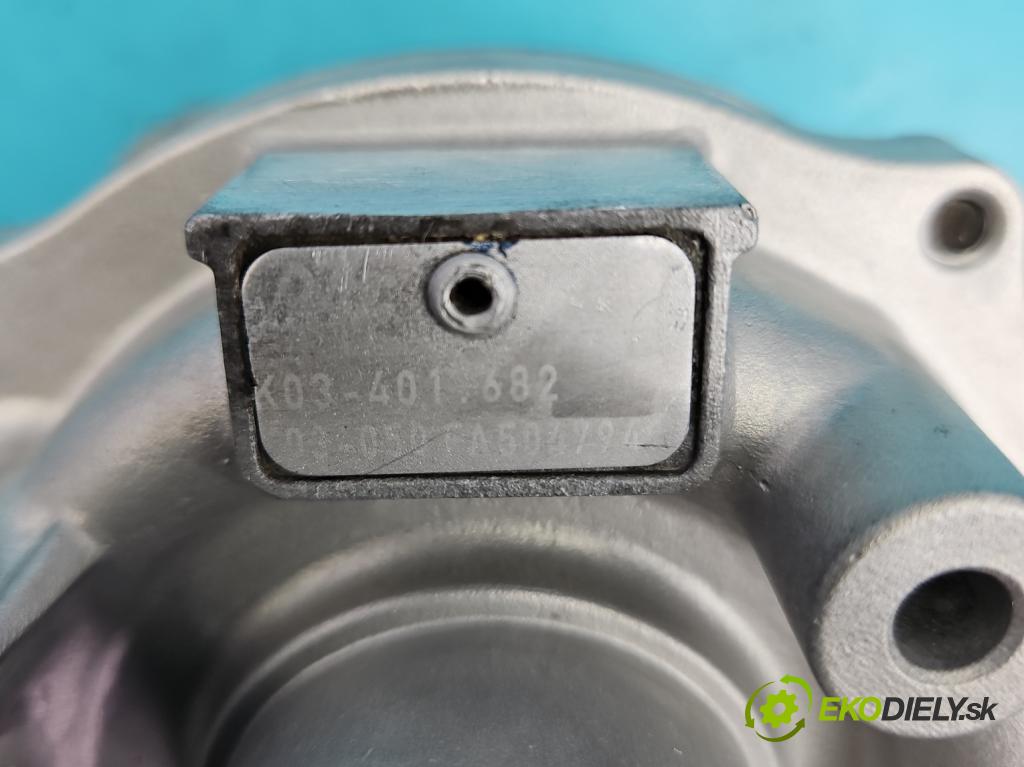 Citroen C5 I 2001-2008 2.0 hdi 109 HP manual 80 kW 1997 cm3 5- turbodúchadlo, turbo repasovaná K03-050