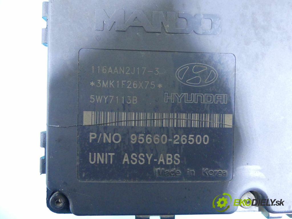 Hyundai Santa Fe 2000-2006 2.4 16v 145 HP manual 107 kW 2351 cm3 5- čerpadlo abs 58900-26150 (Pumpy ABS)
