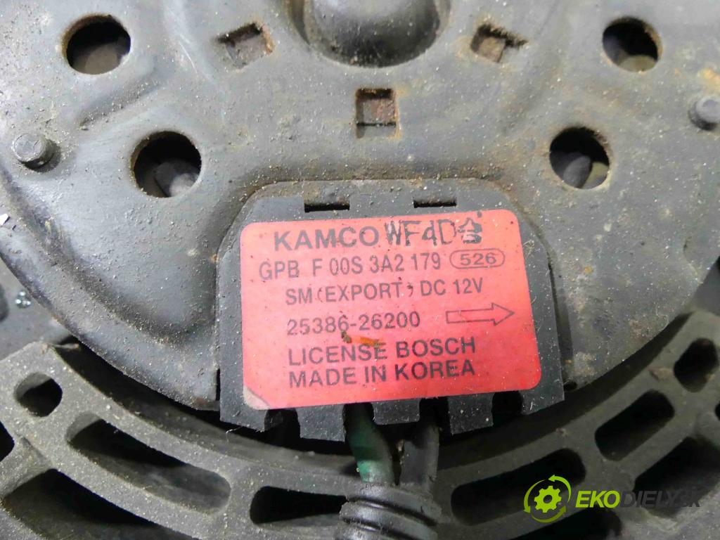 Hyundai Santa Fe 2000-2006 2.4 16v 145 HP manual 107 kW 2351 cm3 5- Ventilátor chladiča 25386-26200