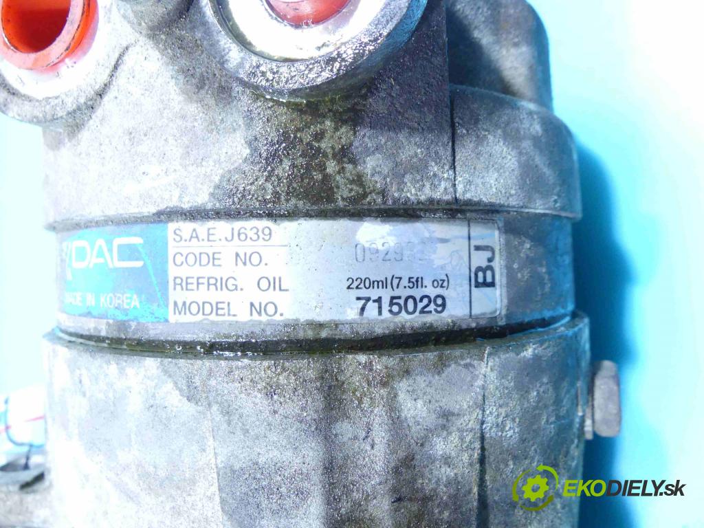 Daewoo Evanda 2.0 16V 131 HP manual 96 kW 1998 cm3 4- čerpadlo klimatizácie 715029