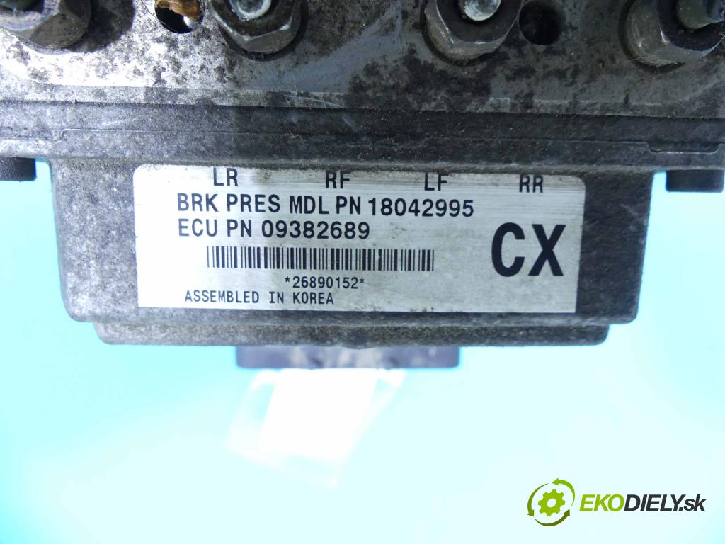 Daewoo Evanda 2.0 16V 131 HP manual 96 kW 1998 cm3 4- čerpadlo abs 18042995 (Pumpy ABS)