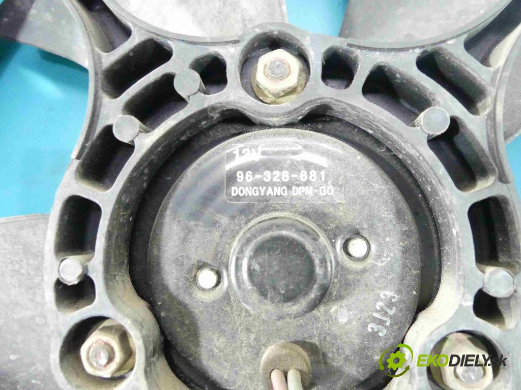 Daewoo Evanda 2.0 16V 131 HP manual 96 kW 1998 cm3 4- Ventilátor chladiča 96492891