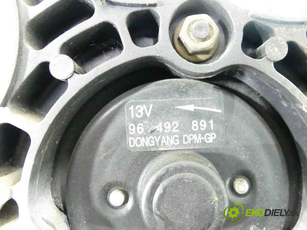 Daewoo Evanda 2.0 16V 131 HP manual 96 kW 1998 cm3 4- Ventilátor chladiča 96492891