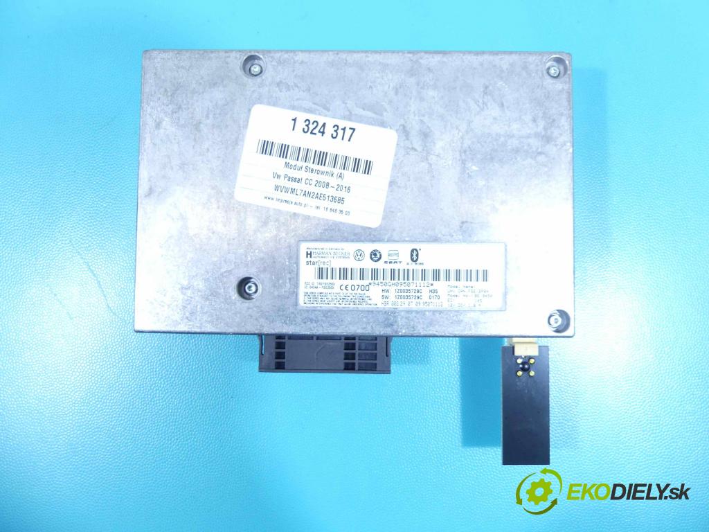 Vw Passat CC 2008-2016 2.0 TSI 200 HP automatic 147 kW 2000 cm3 4- modul riadiaca jednotka 9450GH095071112 (Ostatné)