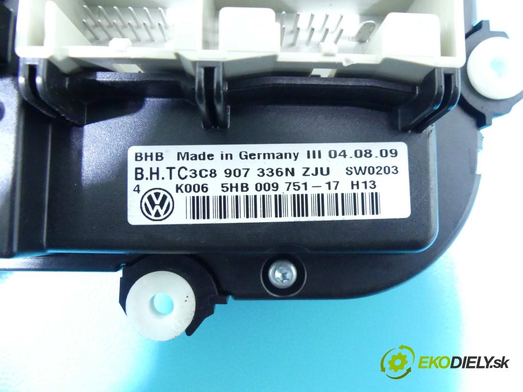 Vw Passat CC 2008-2016 2.0 TSI 200 HP automatic 147 kW 2000 cm3 4- panel kúrenia 5HB009751-17