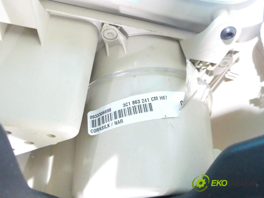 Vw Passat CC 2008-2016 2.0 TSI 200 HP automatic 147 kW 2000 cm3 4- operadlo 3C1863241CMH67 (Lakťové opierky)